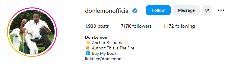Don Lemon Instagram