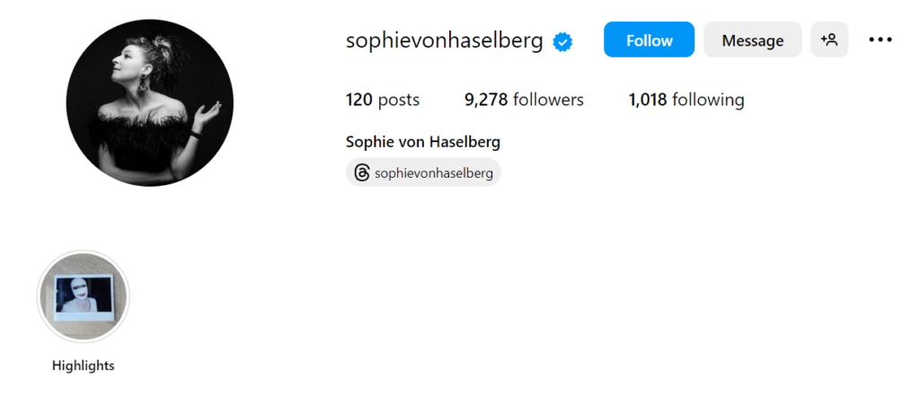 Sophie Von Haselberg