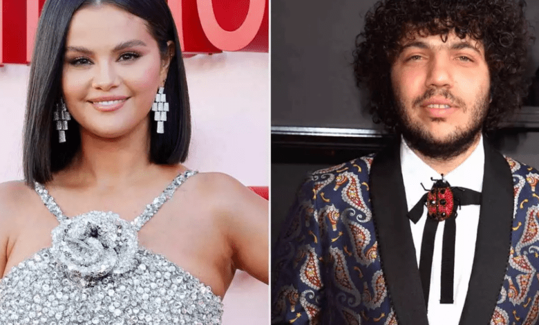 Selena Gomez says that she is dating producer Benny Blanco and uses a diamond ring as a hint that they may be engaged
