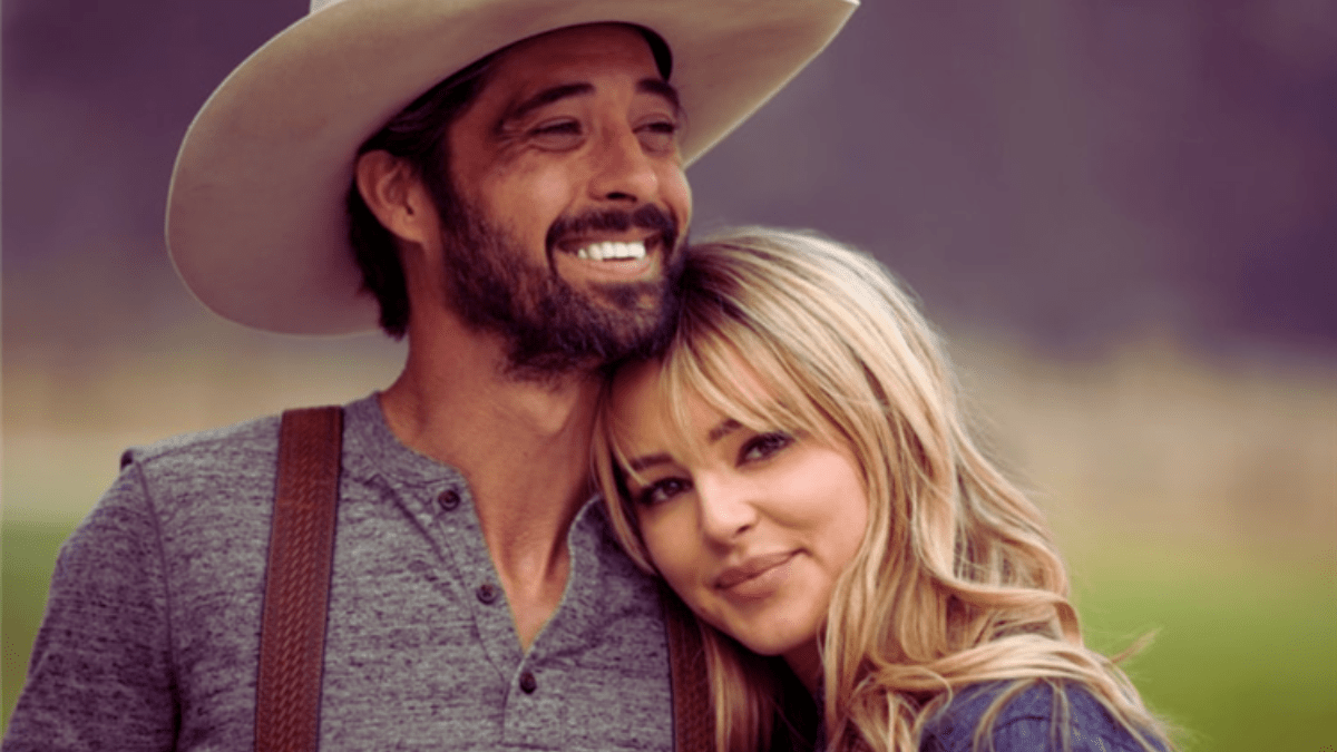 Ryan Bingham, 42, and Hassie Harrison, 33, stars of Yellowstone, raise speculation that they may be married after the singer puts a gold ring on their finger