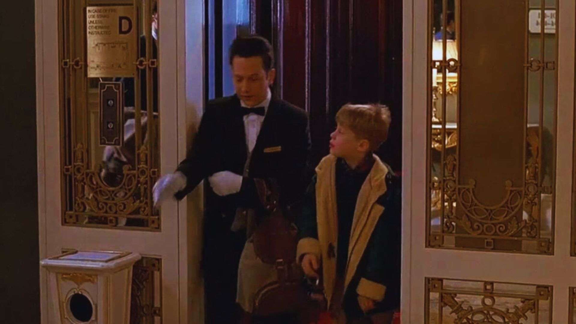 The main character’s energy is coming from the Plaza Hotel’s “Home Alone 2” package