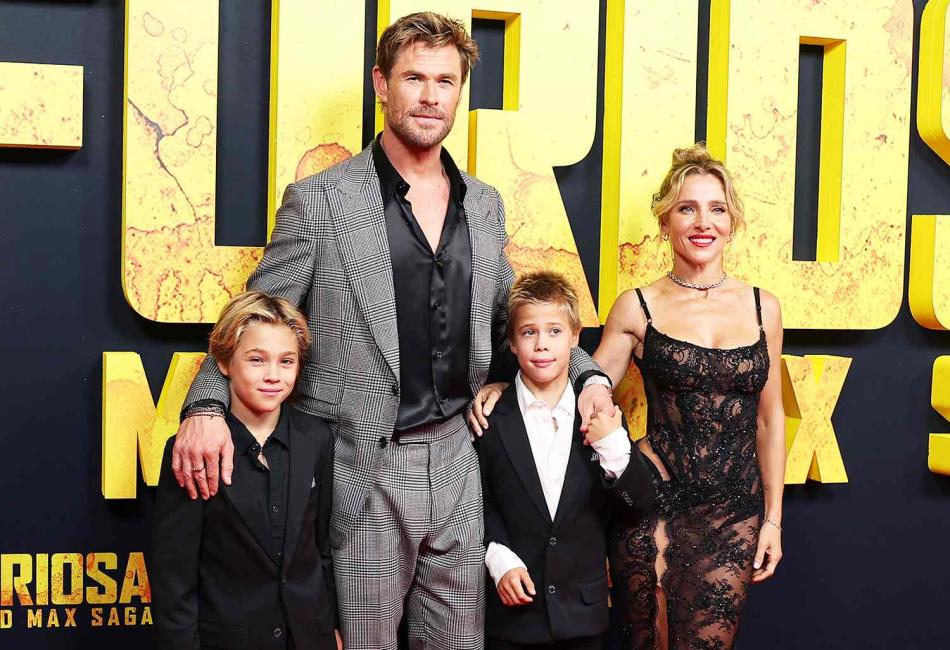 Chris Hemsworth Kids